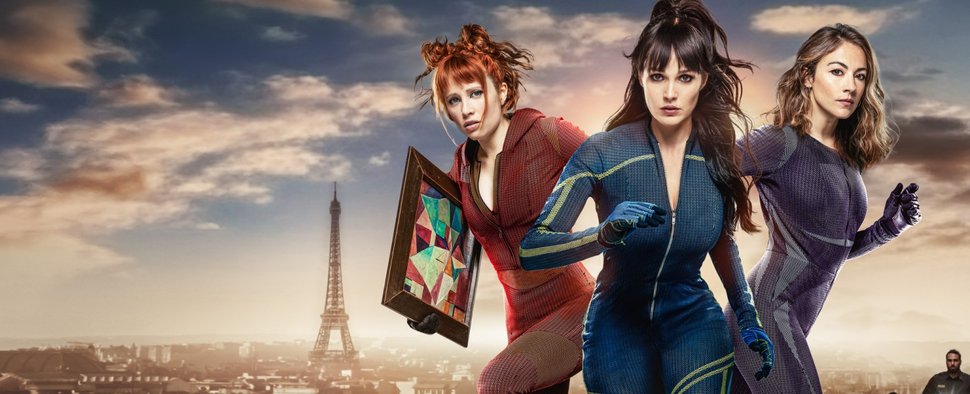 „Cat’s Eyes“: (v. l.) Alexia (Claire Romain), Tamara (Camille Lou) und Sylia (Constance Labbé) – Bild: ZDF/Thomas Braut/Big Band Story/TF1