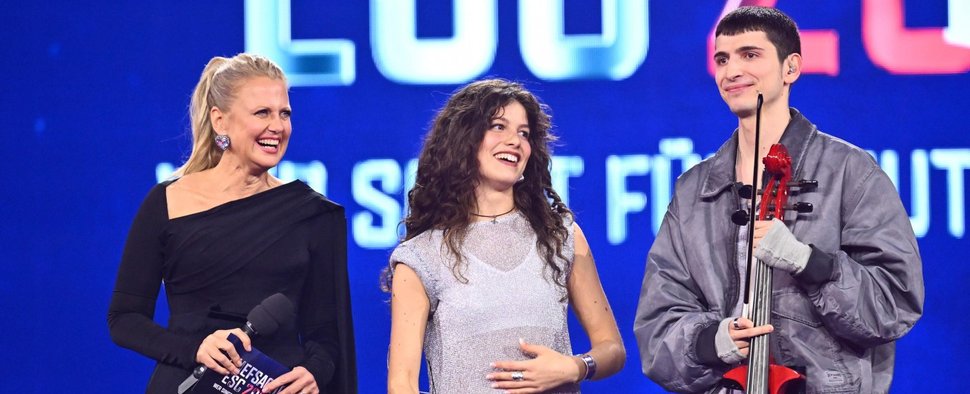 „Chefsache ESC 2025“: Abor und Tynna fahren mit „Baller“ für Deutschland nach Basel – Bild: RTL/Raab Entertainment/Willi Weber