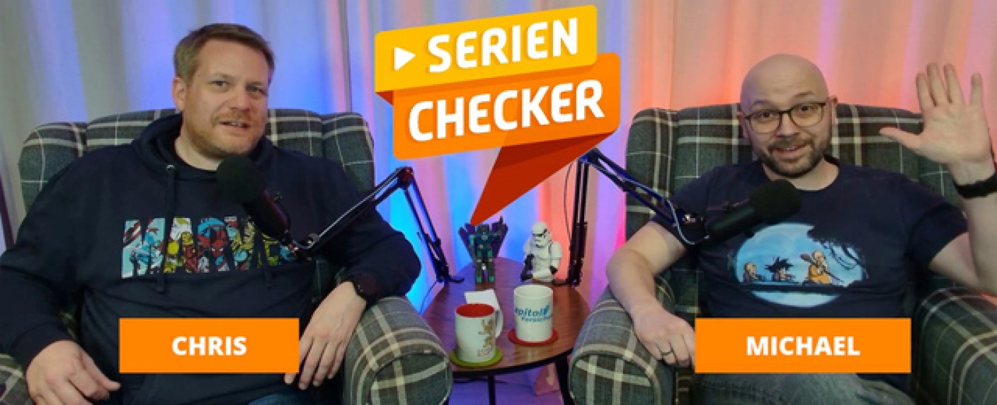 SerienChecker: Der neue Podcast von fernsehserien.de geht an den Start! – Chris und Michael checken: Welche Serien sind wirklich sehenswert? – Bild: fernsehserien.de