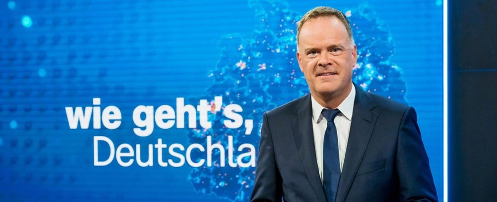 Christian Sievers moderiert „Wie geht’s Deutschland?“ – Bild: ZDF