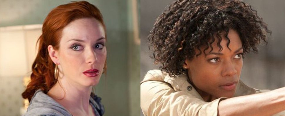 Christina Hendricks (l.) und Naomie Harris (r.) – Bild: LEONINE Studios/MGM