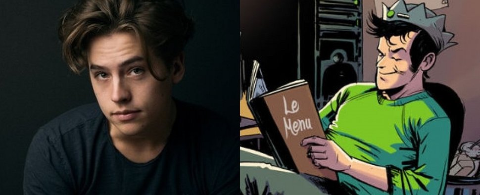 Cole Sprouse (l.) wird in „Riverdale“ zu Jughead Jones (r.) – Bild: Twitter/LukeFontana/Archie Comics