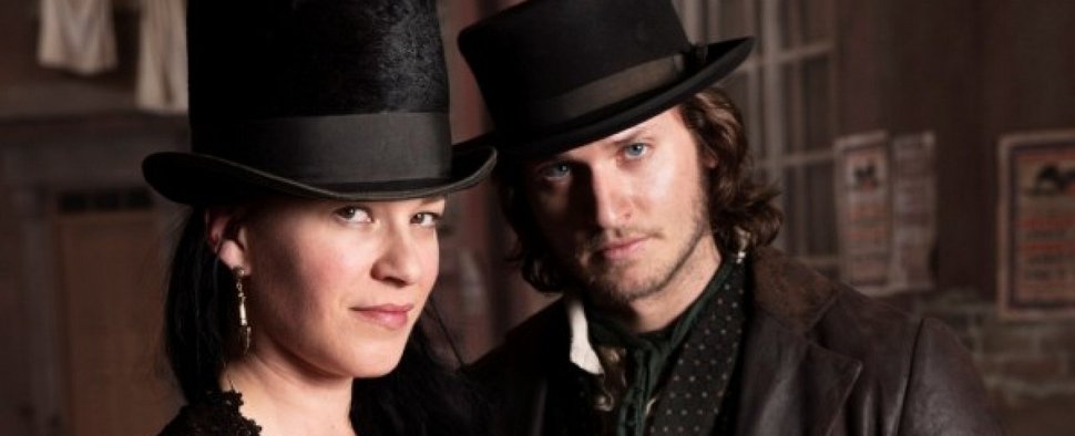 „Copper“: Franka Potente und Tom Weston-Jones – Bild: BBC America/Cineflix