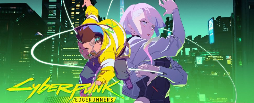 Plakatmotiv zu „Cyberpunk: Edgerunners“ – Bild: Netflix