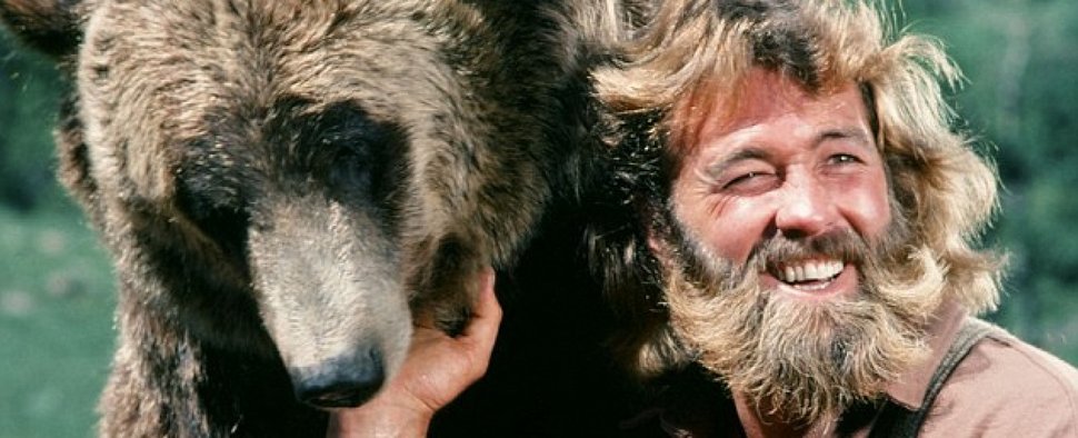 Dan Haggerty als Grizzly Adams, „Der Mann in den Bergen“ – Bild: NBC Universal