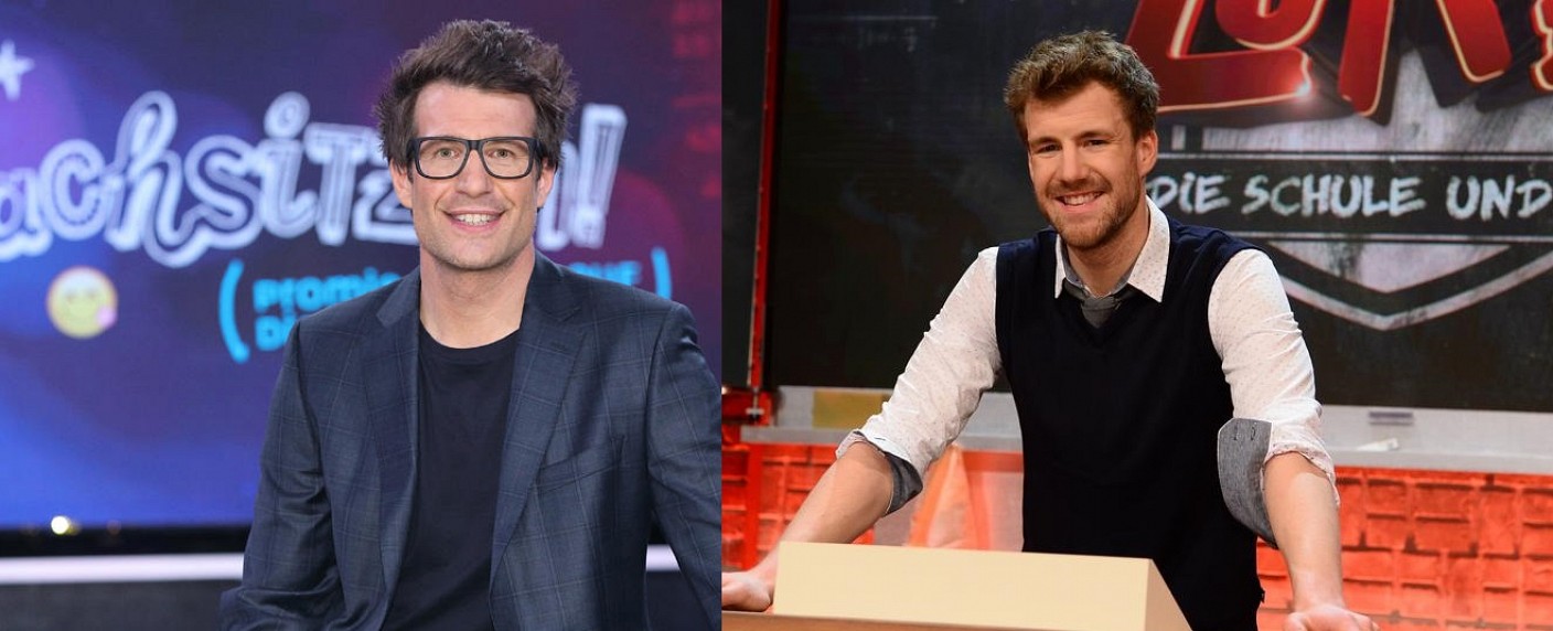 „Nachsitzen!“ und „Luke! Die Schule und ich“: Neue Folgen der Schulquiz-Shows von RTL und Sat.1 – Hartwich und Mockridge schicken wieder Promis auf die Schulbank – Bild: RTL/​Frank Hempel/​Sat.1/​Willi Weber