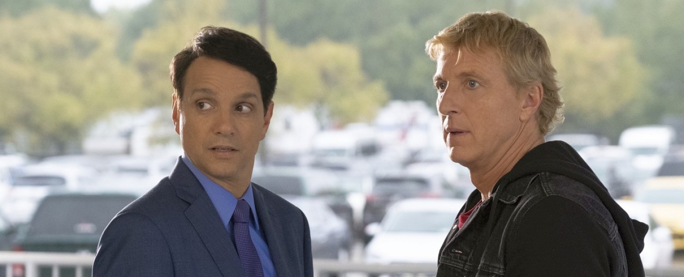 „Cobra Kai“: Netflix veröffentlicht Trailer zur dritten Staffel – Können Daniel und Johnny alte Zwistigkeiten begraben? – Bild: Curtis Bonds Baker/​Netflix