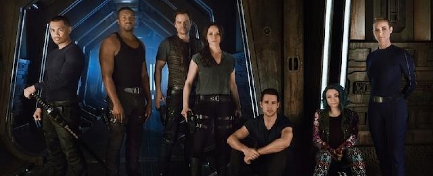 „Dark Matter“: Tele 5 besorgt Free-TV-Premiere der Sci-Fi-Serie – Erfolgsserie mit Zoie Palmer, Roger R. Cross und Co. – Bild: Syfy