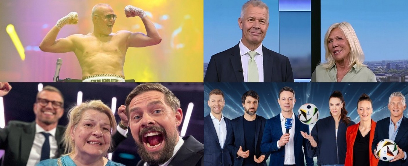 Raab-Comeback, Kloeppel-Abschied, 24 Stunden Joko & Klaas und viel Sport: Das deutsche Fernsehjahr 2024 im Rückblick – Themen, Trends, Ereignisse, Aufreger und Jubiläen des TV-Jahres – Bild: Raab Entertainment/​Willi Weber/​RTL/​Screenshot/​ProSieben/​Florida TV/​Weiya Yeung/​WDR/​Annika Fußwinkel/​Sebastian Arlt/​Adobe