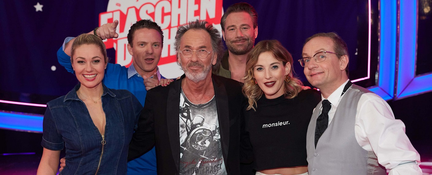 Quoten: Balders „Promi-Flaschendrehen“ erfolgreich, „heute-show“ überragend – „Let’s Dance“ und „Professor T.“ auf Augenhöhe – Bild: Sat.1/​Guido Engels