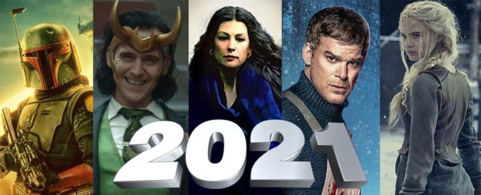 Das internationale TV-Jahr 2021 – Bild: Star Wars/Disney/Prime Video/Showtime/Netflix