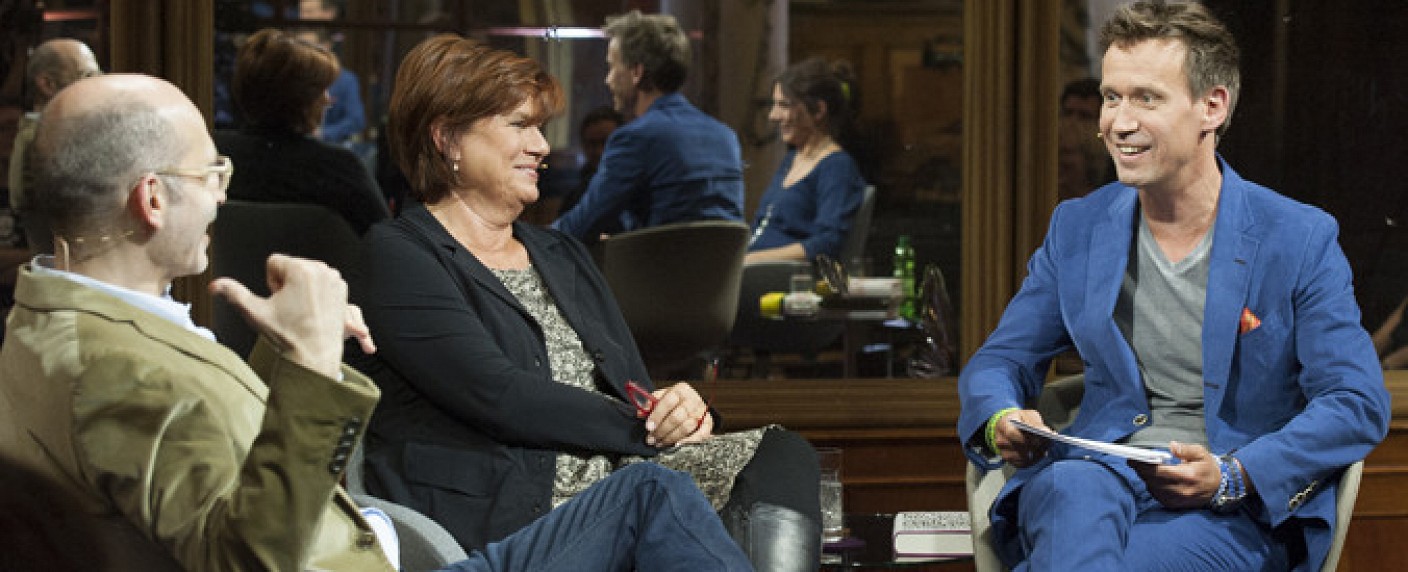 „Das Literarische Quartett“: Starttermin für Neuauflage steht fest – Premierenfolge läuft am 2. Oktober um 23 Uhr – Bild: ZDF/​Jule Roehr