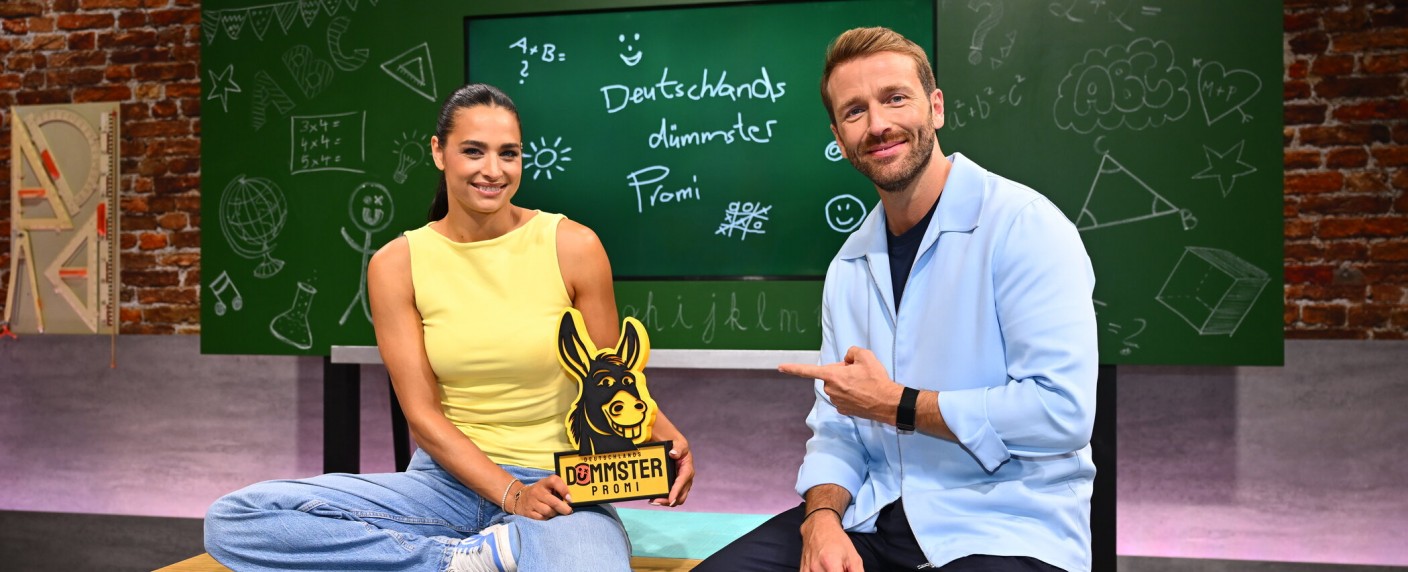 ProSieben sucht „Deutschlands dümmsten Promi“ ab September plus Spielshow-Comeback – Realitystars absolvieren Parcours der „Crash Games“-Neuauflage – Bild: Joyn/​Willi Weber