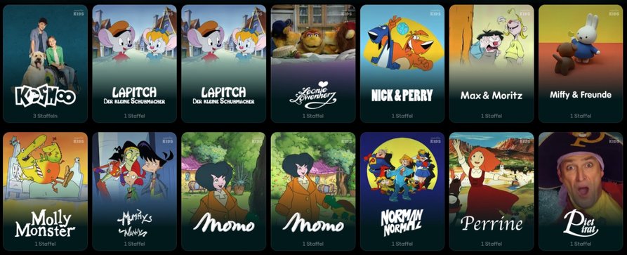 „Leonie Löwenherz“, „Perrine“, „Das fliegende Klassenzimmer“ und mehr: Joyn sichert sich umfangreiches Kinderprogramm – Serien und Filme aus dem Hause Studio 100 in neuem Content-Deal – Bild: Joyn/​Screenshot