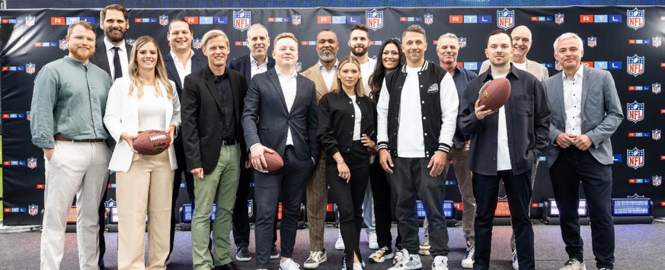 Das NFL-Team von RTL – Bild: RTL / Pervin Inan-Serttas