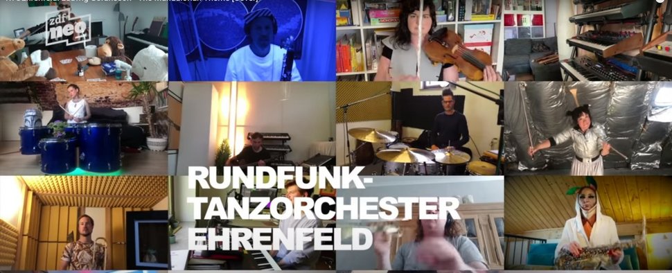 Das „Rundfunk-Tanzorchester Ehrenfeld“ – Bild: ZDF