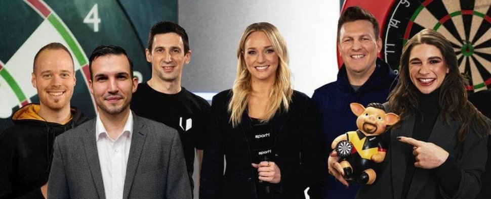 Das Sport1-Team der Darts-WM – Bild: Sport1