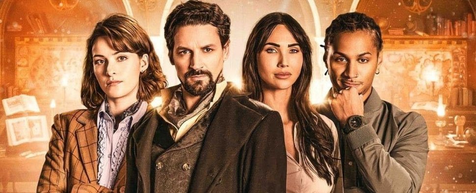 Das Team in „The Librarians: The Next Chapter“: (v.l.) Olivia Morris, Callum McGowan, Jessica Green und Bluey Robinson – Bild: TNT