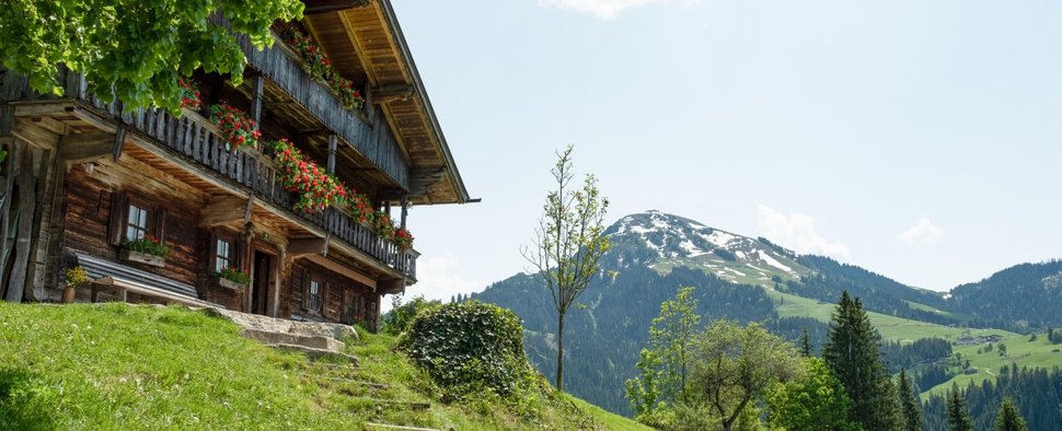 Das Zuhause des Bergdoktors, der „Gruberhof“ – Bild: ZDF/Andrea Leichtfried