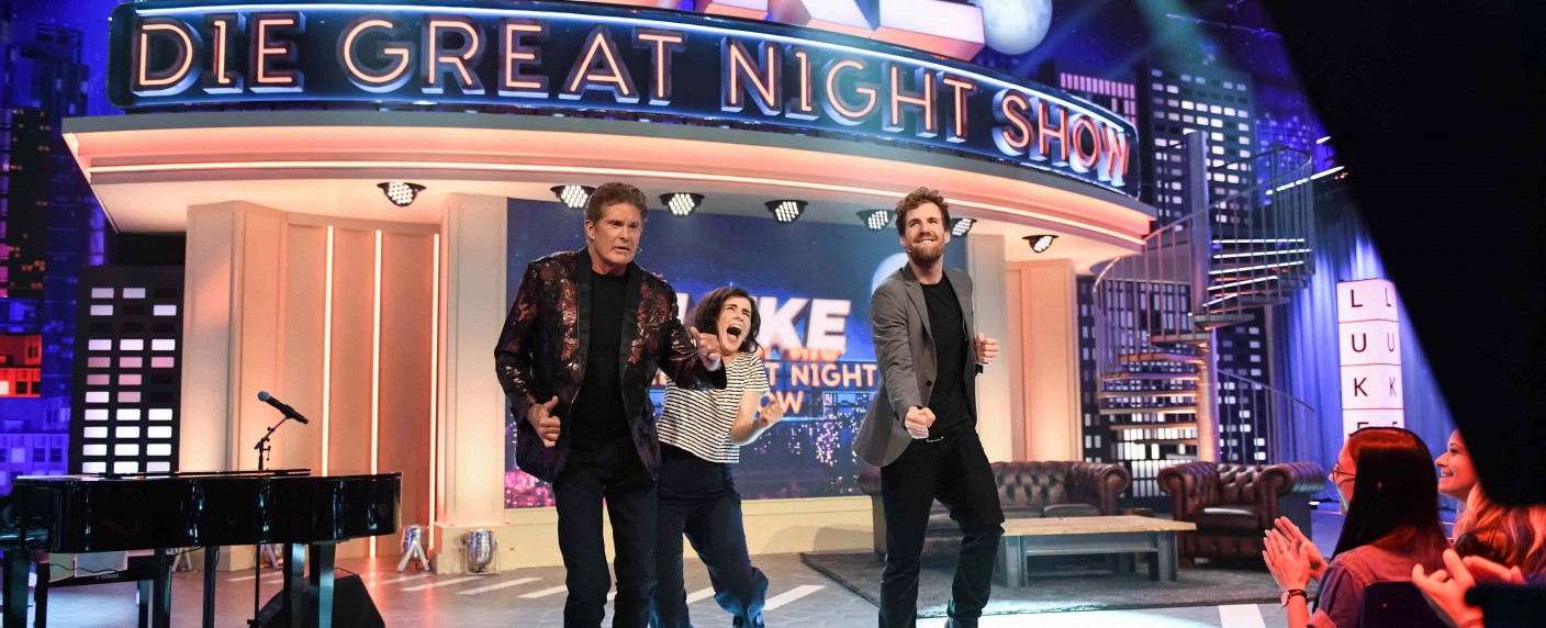 Quoten: „Luke! Die Greatnightshow“ kann „Ninja Warrior Germany“ schwächen, aber nicht besiegen – Neue Sendung nach „Fernsehgarten-Gate“ mit sehr gutem Start – Bild: Stefen Z Wolf/​Brainpool