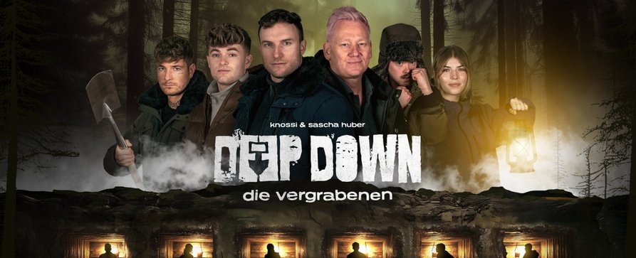 „Deep Down – Die Vergrabenen“: Joyn bringt Online-Promis unter die Erde – Neues Experiment mit Knossi und Sascha Huber – Bild: Joyn