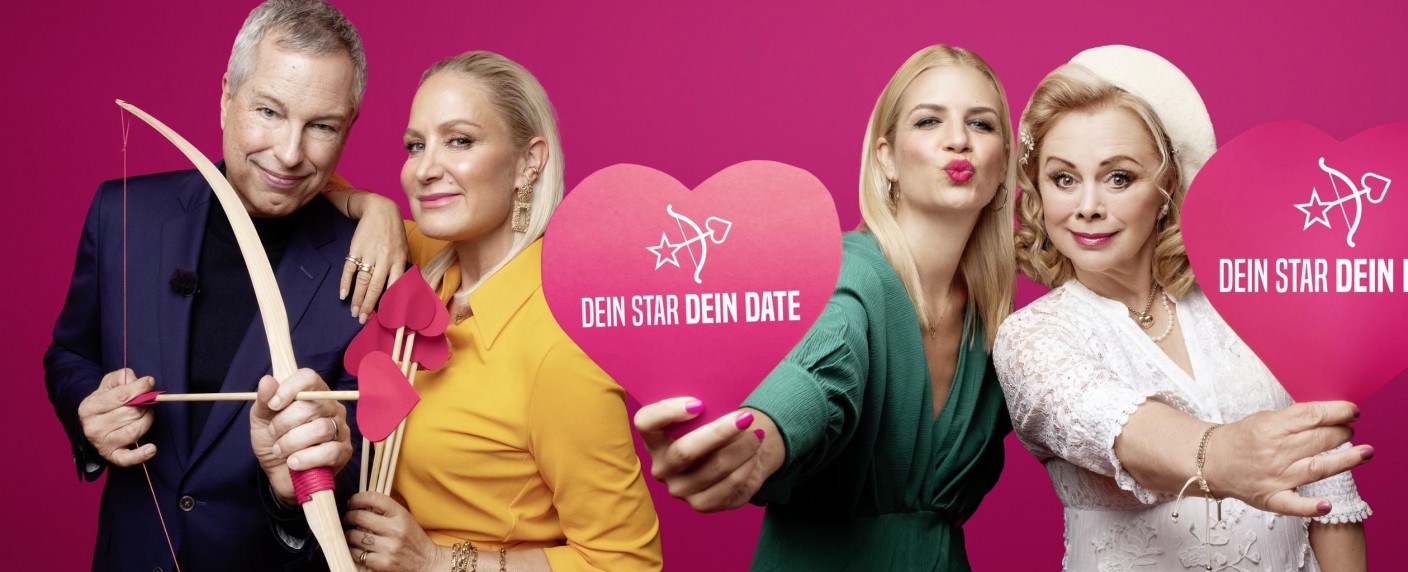 Hermanns, Kunze, Amado und Sidoropulous werden zu Promi-Kupplern – „Dein Star, Dein Date“ übernimmt „The Biggest Loser“-Sendeplatz – Bild: Sat.1/​Julian Essink