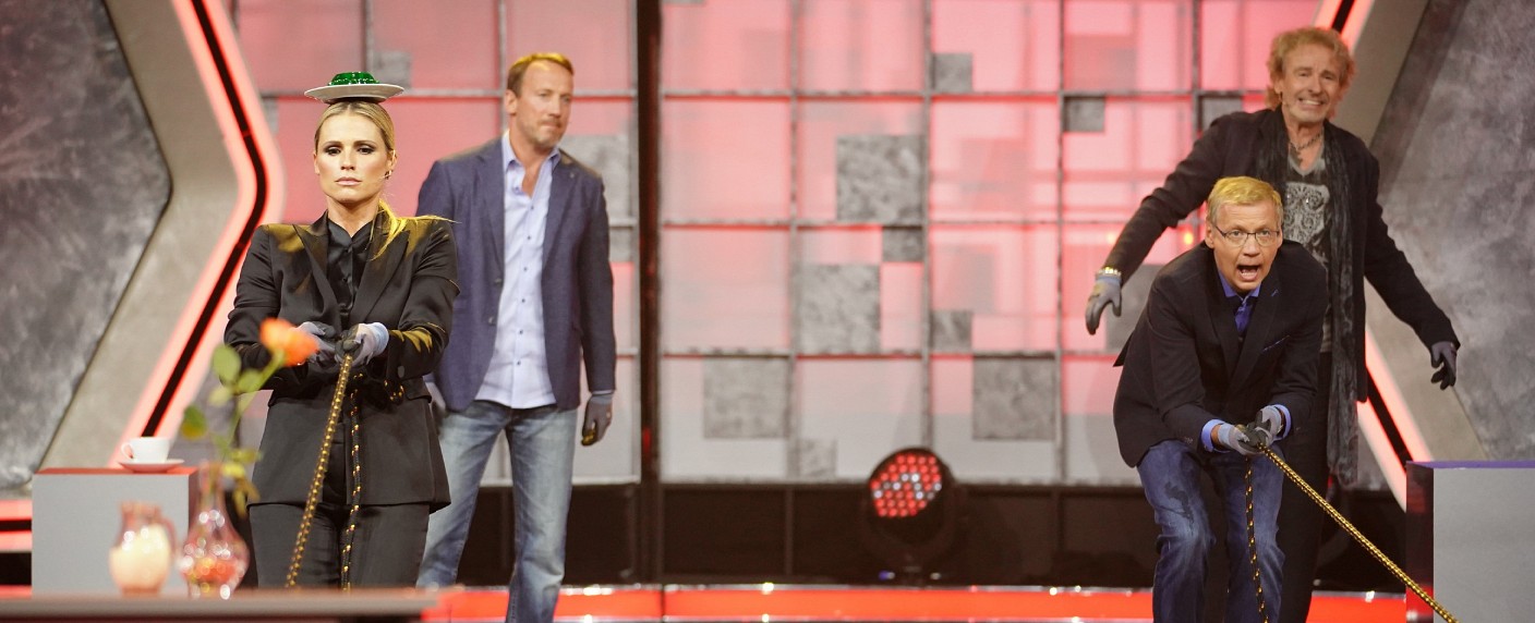 Quoten: „Jauch-Gottschalk-Schöneberger-Show“ besiegt „Genial daneben“-Schlagershow – ZDF räumt mit Krimis und „heute-show“-Comeback ab – Bild: MG RTL D /​ Stefan Gregorowius