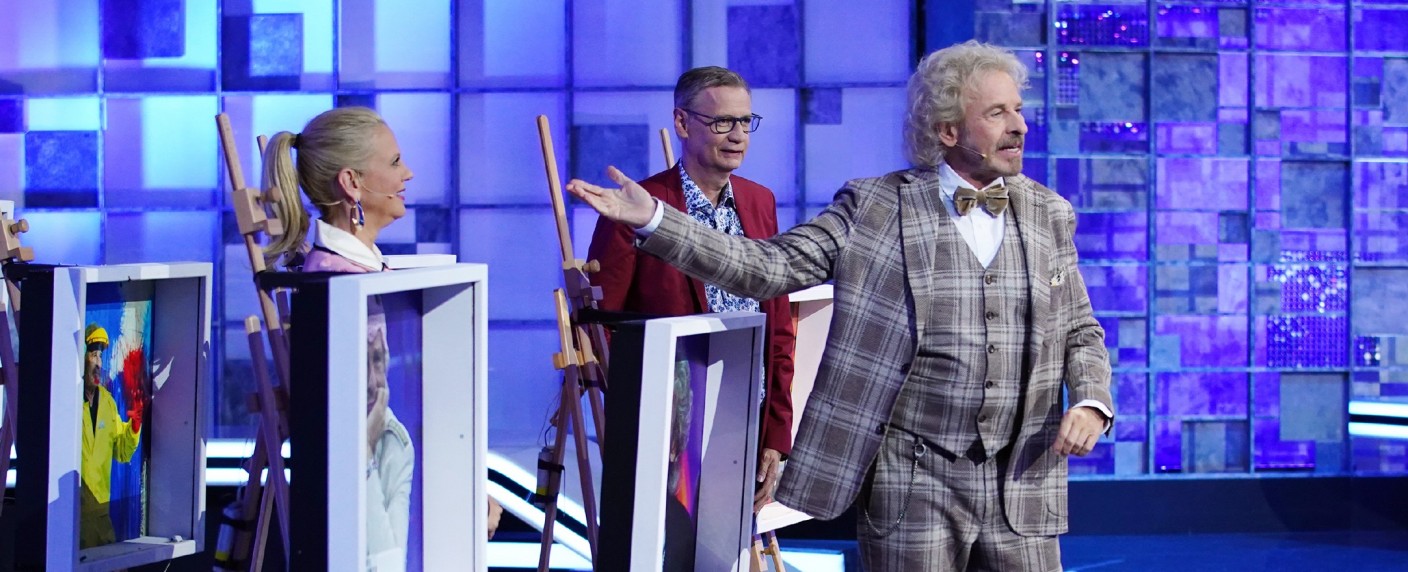 „Denn sie wissen, wann es passiert“: Gottschalk-Jauch-Schöneberger-Show geht im August weiter – RTL kündigt Fortsetzung für den Spätsommer an – Bild: TVNOW /​ Stefan Gregorowius
