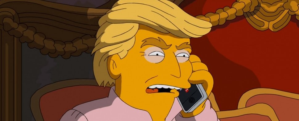 Der animierte Donald Trump im Vorgänger-Kurzfilm „The Simpsons – 3.a.m.“-Spot – Bild: FOX