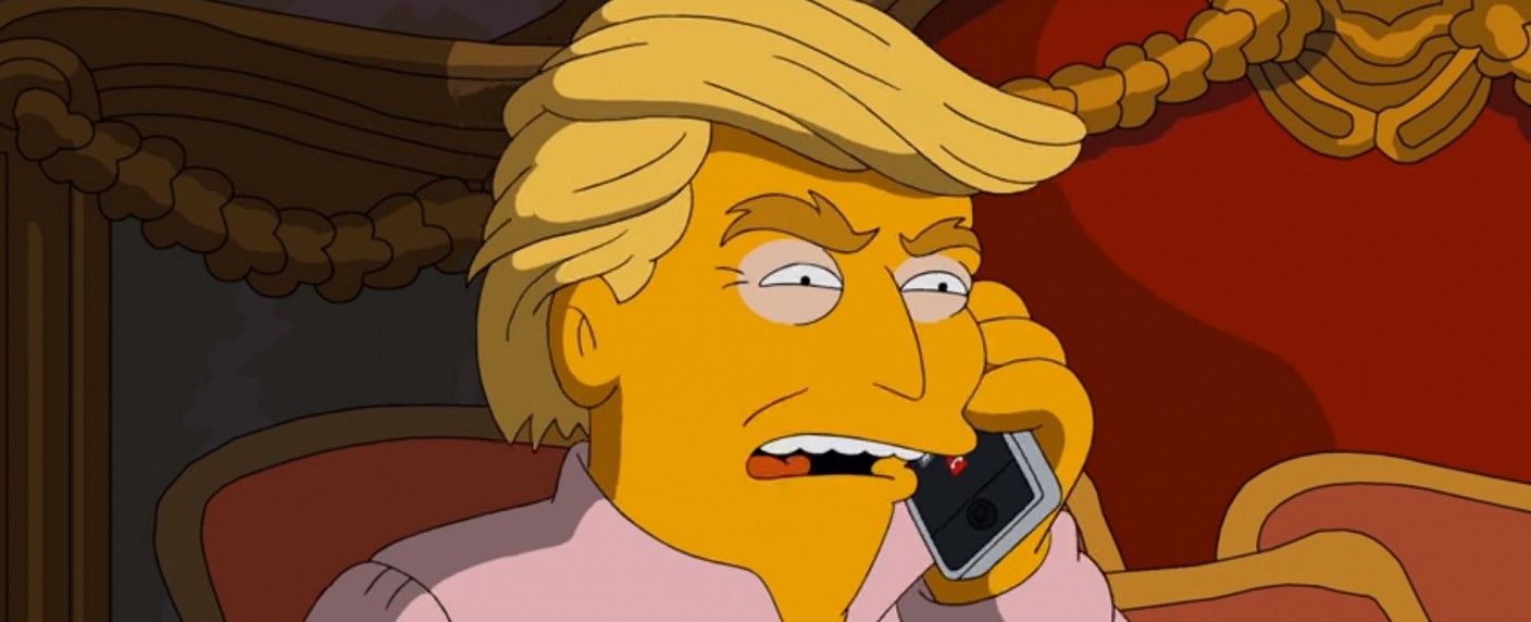 „Die Simpsons“ nehmen US-Präsident Donald Trump aufs Korn – Düstere Bilanz nach 100 Tagen im Amt – Bild: FOX