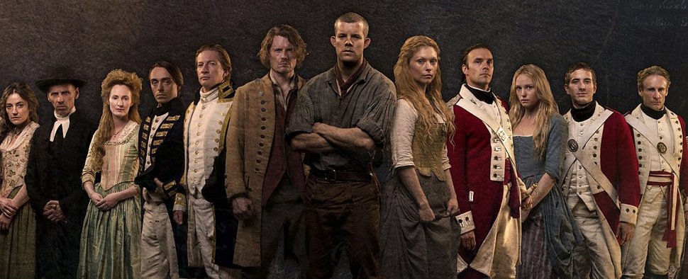 Der Cast von „Banished“ – Bild: BBC two