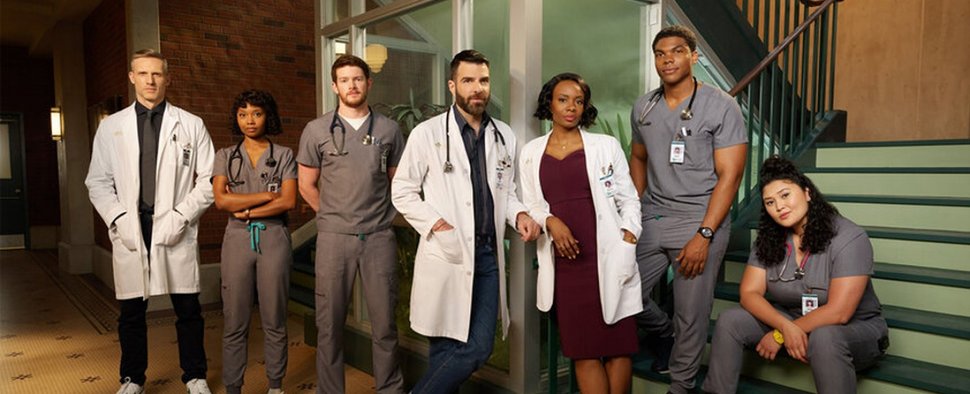 Der Hauptcast von „Brilliant Minds“ mit Zachary Quinto – Bild: NBC