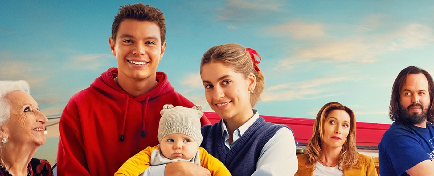 „Bump“: Australische Dramedy um Teen-Mom mit deutscher TV-Premiere – Zwei Schüler müssen mit Folgen eines One-Night-Stands umgehen – Bild: Stan