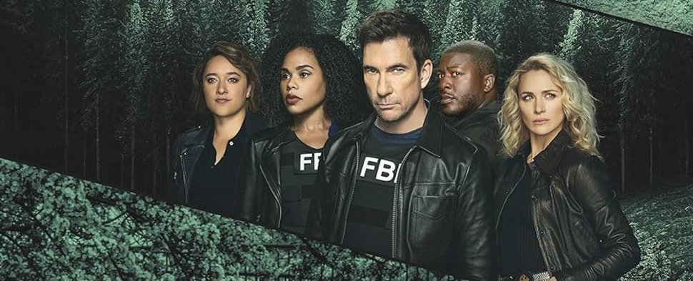 Der Cast von „FBI: Most Wanted“ in der fünften Staffel: (v.l.) Keisha Castle-Hughes, Roxy Sternberg, Dylan McDermott, Edwin Hodge und Shantel VanSanten – Bild: CBS