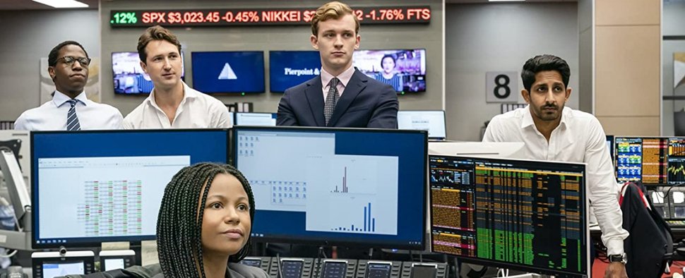 Die jungen Absolventen in der Londoner Investmentbank Pierpoint & Co. – Bild: HBO
