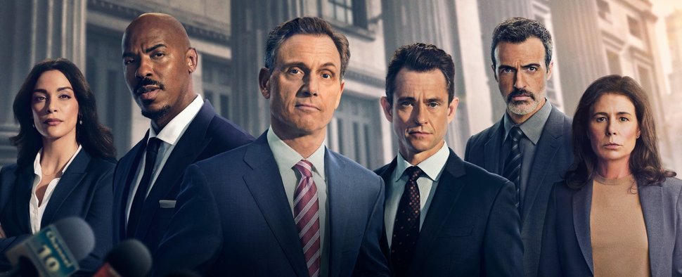 Der Cast von „Law & Order“ in der 24. Staffel – Bild: NBC/Universal Television