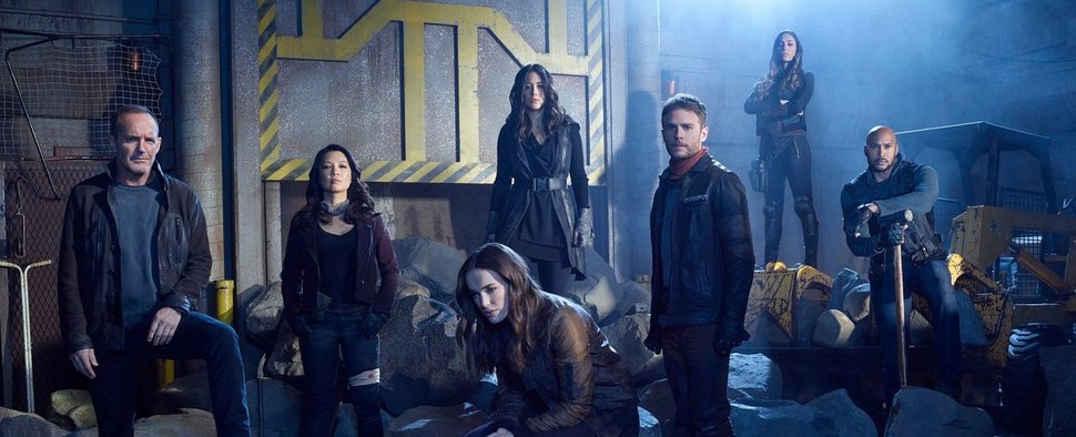 Der Cast von „Marvel’s Agents of S.H.I.E.L.D“ in der fünften Staffel – Bild: ABC