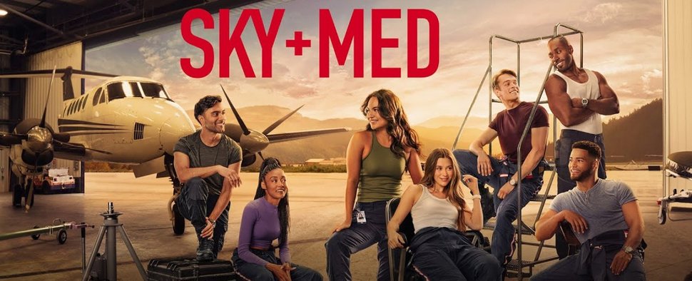 Der Cast von „SkyMed“ in der zweiten Staffel – Bild: CBC/Paramount+