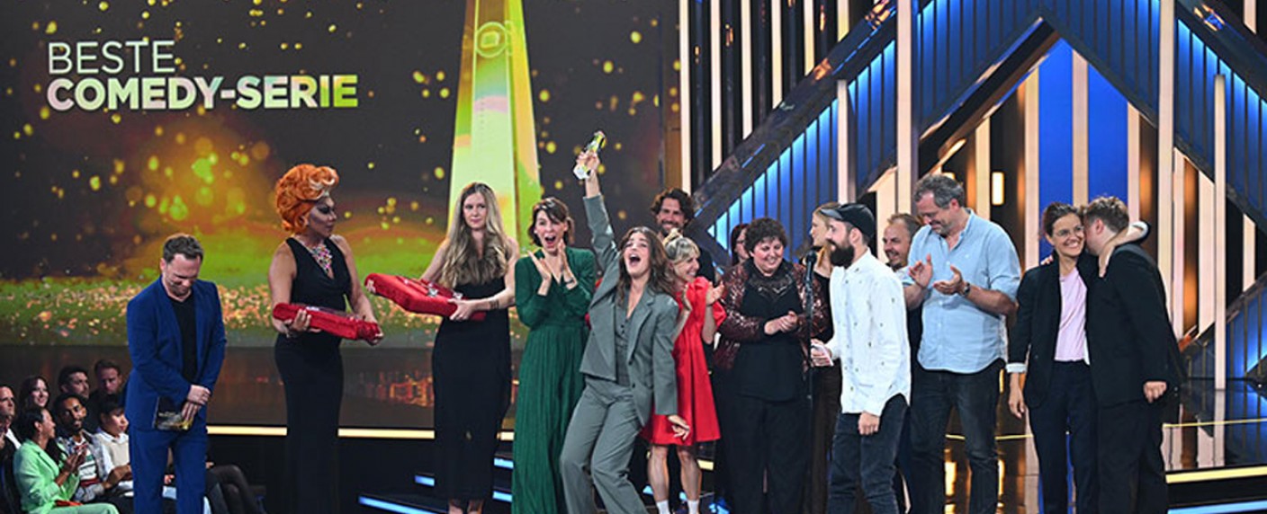 Der Deutsche Fernsehpreis 2023: „Der Schwarm“, Netflix’ „King of Stonks“ und „Ich bin ein Star“ ausgezeichnet – Weitere Preise gehen an Tim Mälzer, Barbara Schöneberger und die Kaulitz-Brüder – Bild: Sat.1/​Willi Weber