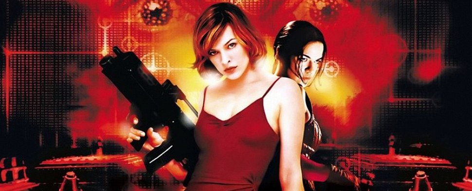 Der erste „Resident Evil“-Film mit Milla Jovovich und Michelle Rodríguez kam 2002 ins Kino – Bild: Constantin Film