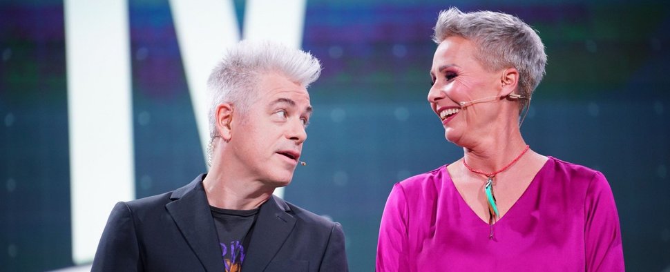 „Der große TV-Test“ mit Michael Mittermeier und Sonja Zietlow – Bild: RTL/Stefan Gregorowius