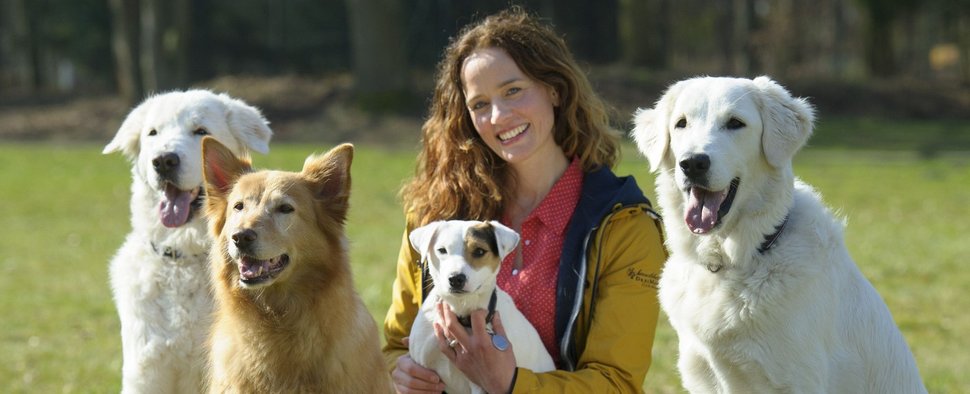 Kate Kitchenham checkt Hunde und weitere Vierbeiner – Bild: ZDF/Hans-Juergen Wege
