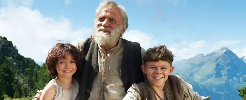 Der „Heidi“-Film mit Bruno Ganz (m.) feierte 2015 große Erfolge in den Kinos