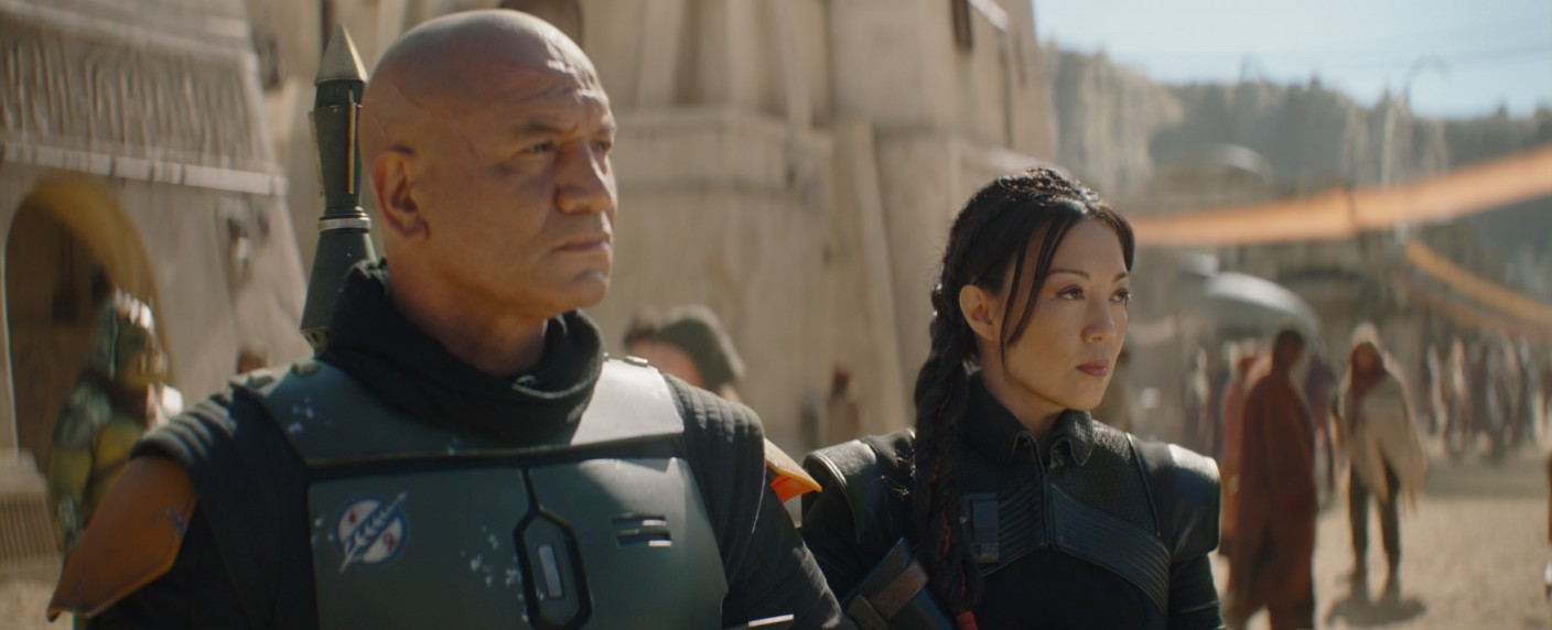 „Das Buch von Boba Fett“: Ein Haudegen im Heilbad – Review – Auftakt zu neuer „Star Wars“-Serie ist ordentlich, erreicht aber (noch) kein „Mandalorian“-Niveau – Bild: Disney+