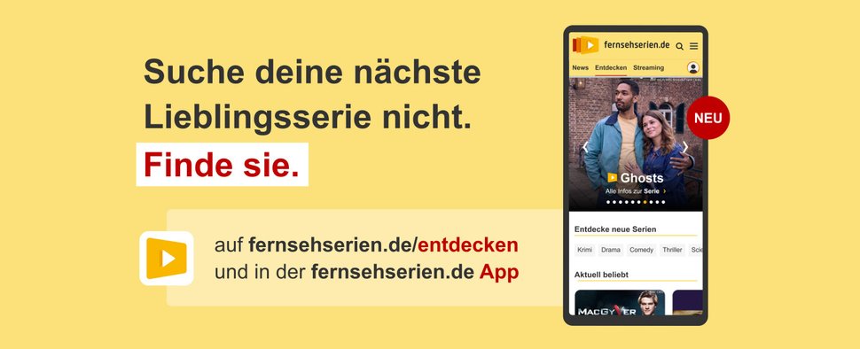 Der neue Entdecken-Bereich auf fernsehserien.de ist gestartet