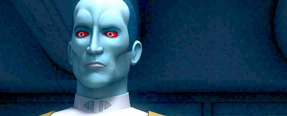 Der neue Gegenspieler in Staffel drei: Grand Admiral Thrawn in „Star Wars Rebels“ – Bild: Lucasfilm