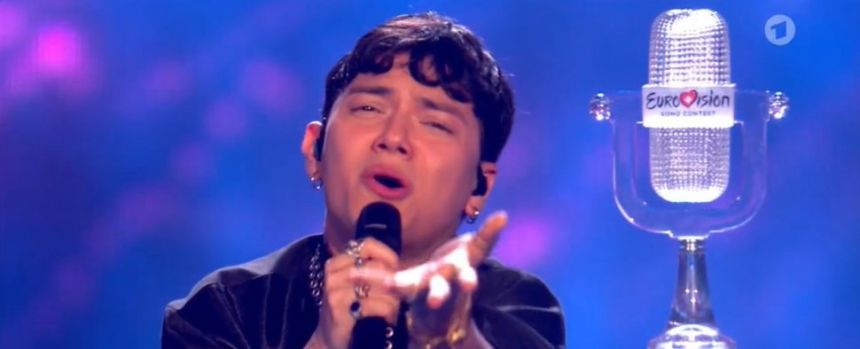Der österreichische Sänger und Countertenor JJ gewinnt den ESC 2025. – Bild: Das Erste/Screenshot
