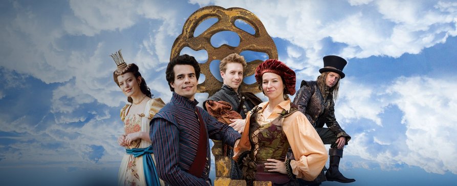 „Der Petrusschlüssel“: Neuer Märchenfilm über Himmel, Hölle, drei Lumpen und eine Prinzessin – Deutsche TV-Premiere der vierten tschechisch-deutsch-slowakischen KiKA-Koproduktion – Bild: KiKA/​Česká televize