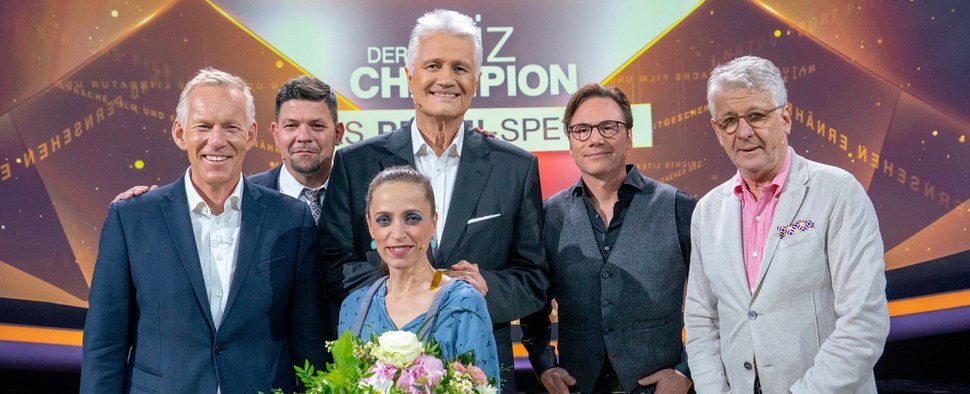 „Der Quiz-Champion“: Die Mitwirkenden des ersten Promi-Specials – Bild: ZDF/Max Kohr
