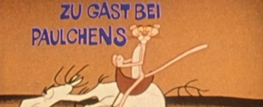 „Der rosarote Panther“: Alte deutsche Fassung („Wer hat an der Uhr gedreht?“) wieder verfügbar – Cartoonklassiker mit Paulchen Panther feiert Comeback bei Amazon Prime – Bild: MGM/​Amazon Prime/​Screenshot